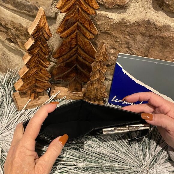 Lee Sands Black Python Wallet - Picture 9 of 9